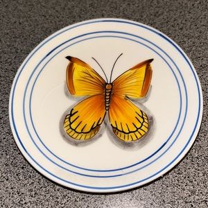 Vintage Butterfly Coaster Plate or Ring Dish by MWW World Market